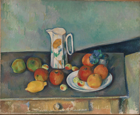 Still life - Canvas Prints by Paul Cézanne