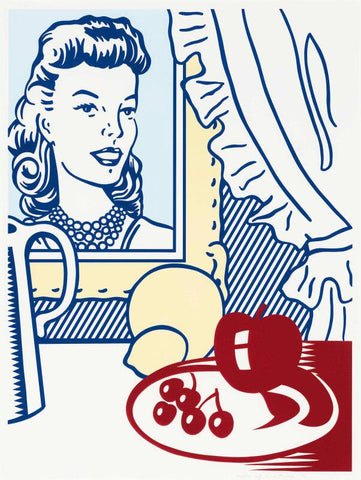 Still Life with Portrait from ‘Six Still Lifes’, 1974 - Life Size Posters by Roy Lichtenstein