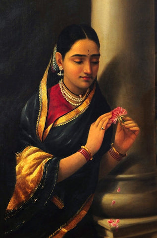 Stolen Interview - Portrait by Raja Ravi Varma