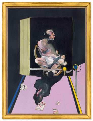 Study For Portrait - Francis Bacon - Abstract Expressionist Painting by Francis Bacon