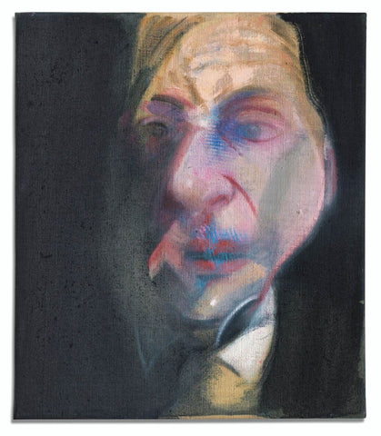 Study for Self Portrait - Francis Bacon - Abstract Expressionist Painting by Francis Bacon