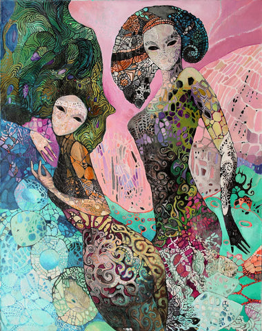 Red Tara Kurukulla - Canvas Prints by Sam Mitchell