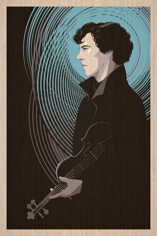 TV Show Poster - Fan Art - Sherlock by Bethany Morrison