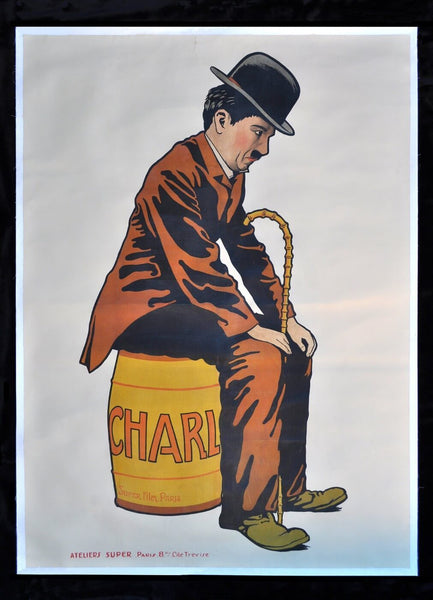 Tallenge Hollywood Collection - Charlie Chaplin - Vintage Poster - Art Prints
