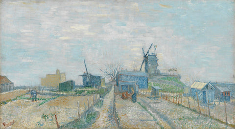 Tallenge Masters Paintings Collection - Vincent van Gogh - The Old Tower in the Fields, 1884 - Impressionist Art by Vincent Van Gogh