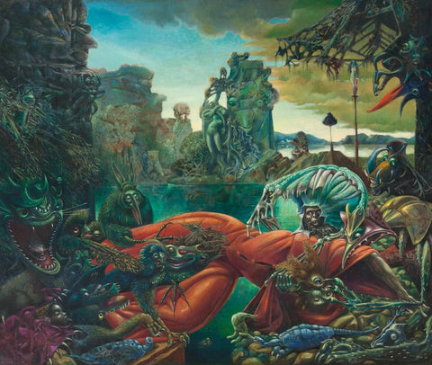 Temptation Of Saint Anthony by Max Ernst Paintings