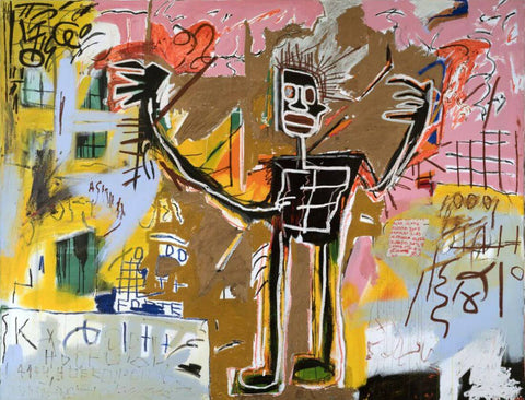 Tenant - Jean-Michel Basquiat - Neo Expressionist Painting by Jean-Michel Basquiat