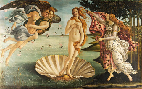The Birth Of Venus - Nascita di Venere by Sandro Botticelli