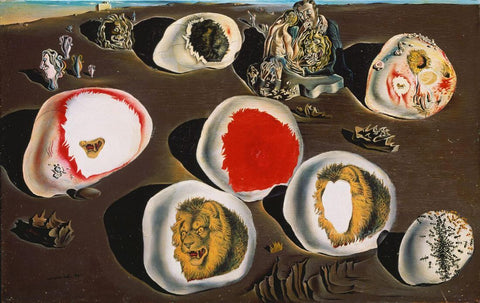 The Accommodations Of Desire - Salvador Dali by Salvador Dali