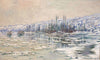 The Break-up Of The Ice (La Débâcle or Les Glaçons) - Claude Monet Painting –  Impressionist Art - Canvas Prints