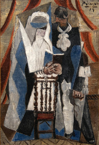 The Communicators (Les Communiants) – Pablo Picasso Painting by Pablo Picasso