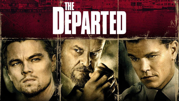 The Departed - Leonardo DiCaprio Jack Nicholson - Martin Scorsese Hollywood English Movie Poster - Canvas Prints