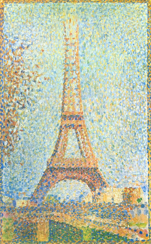 The Eiffel Tower - Georges Seurat by Georges Seurat