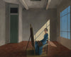 The Female Artist (La Femme Peintre) - Pierre Roy  - Surrealist Art Paintings - Canvas Prints