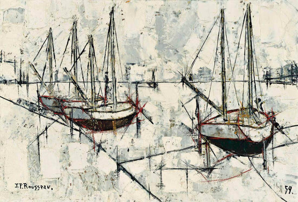 The Harbor Le Port Jean Pierre Rousseau Art Prints By Jean Pierre the-harbor-le-port-jean-pierre-rousseau-art-prints-by-jean-pierre