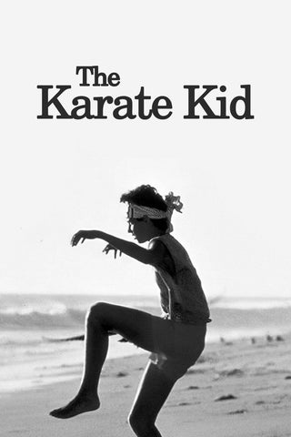 The Karate Kid - Ralph Macchio - Hollywood Martial Arts Movie Poster by Movies