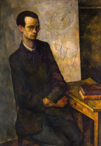 The Mathematician  - Diego Rivera Painting by Diego Rivera