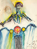 The Motorcyclist - Salvador Dali - Surrealist Painting - Life Size Posters