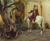 The Watering Hole - Rudolf Ernst - 19th Century Vintage Orientalist Painting - Life Size Posters
