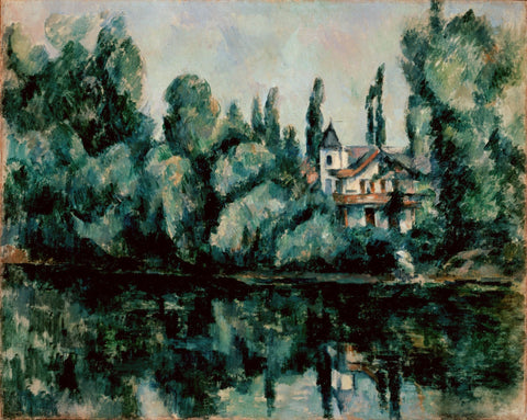 The Banks of the Marne by Paul Cézanne