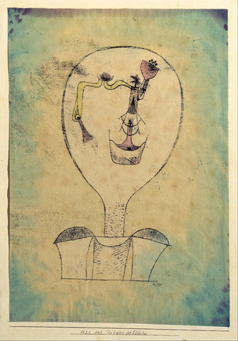 The Beginnings of a Smile by Paul Klee