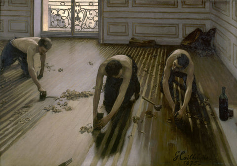 The Floor Planers - Life Size Posters by Gustave Caillebotte