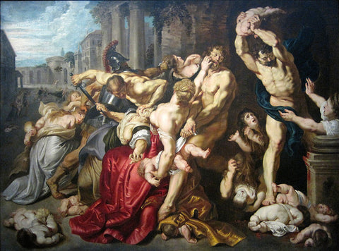 The Massacre of the Innocents - Life Size Posters by Peter Paul Rubens