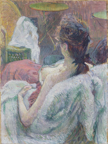 The Model Resting - Life Size Posters by Henri de Toulouse-Lautrec