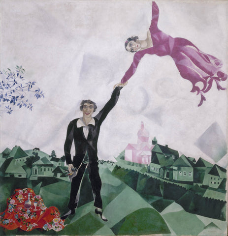 The Promenade by Marc Chagall