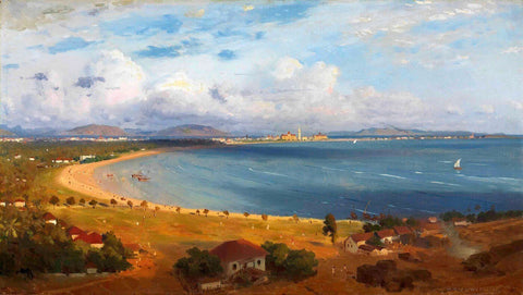 The Back Bay At Bombay (From Malabar Hill) - Horace Van Ruith - Life Size Posters by Horace Van Ruith