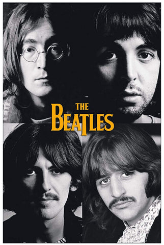 The Beatles - Classic Grid Poster by Ralph