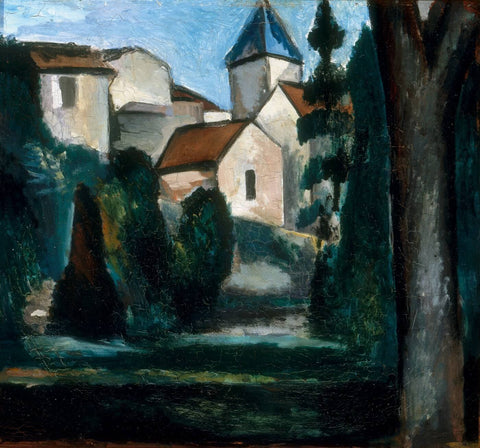 The Church Of Chatou by Andre Derain