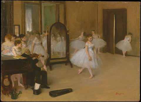 Edgar Degas - The Dancing Class - Life Size Posters by Edgar Degas