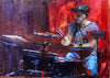 The Drummer - Painting - Large Art Prints