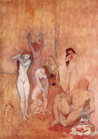 Pablo Picasso - Le Harem- The Harem by Pablo Picasso