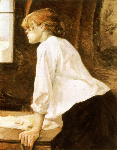 The Laundress by Henri de Toulouse-Lautrec