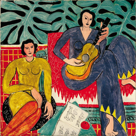 La Musique - Canvas Prints by Henri Matisse