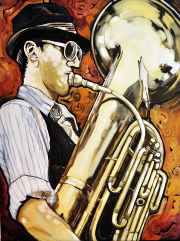 The Saxophonist by Deepak Tomar