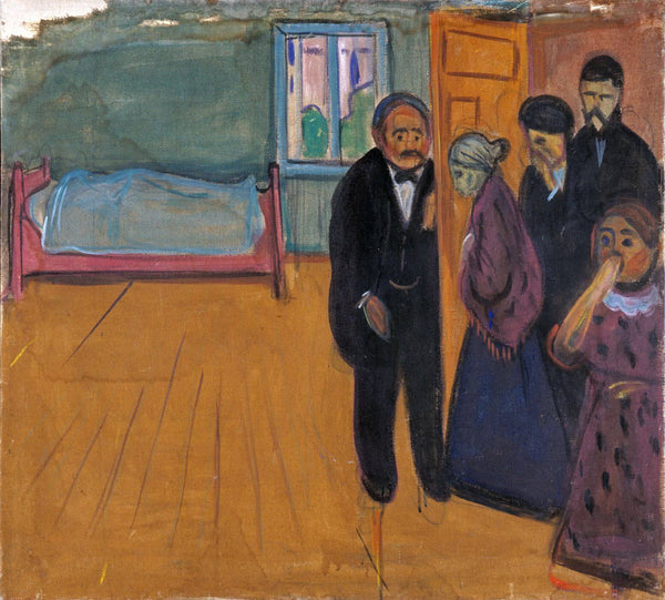 The Smell of Death - Edvard Munch - Posters