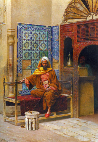 The Smoker (Le Fumeur) - Ludwig Deutsch - Life Size Posters by Ludwig Deutsch