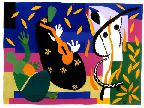 The Sorrows of the King (Les douleurs du roi) – Henri Matisse Painting by Henri Matisse