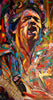 The Spirit Of Jimi Hendrix #1 - Canvas Prints