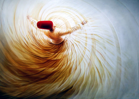 The Whirling Dervish - Painting by Ananya Poddar
