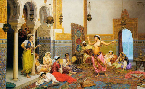 The Harem Dance - Alexandra Kinias - Life Size Posters by Alexandra Kinias