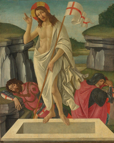 The Resurrection by Sandro Botticelli