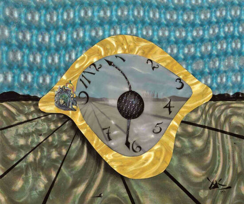 The Eye Of Time, 1974 (El ojo del tiempo, 1974) - Salvador Dali Painting - Surrealism Art by Salvador Dali