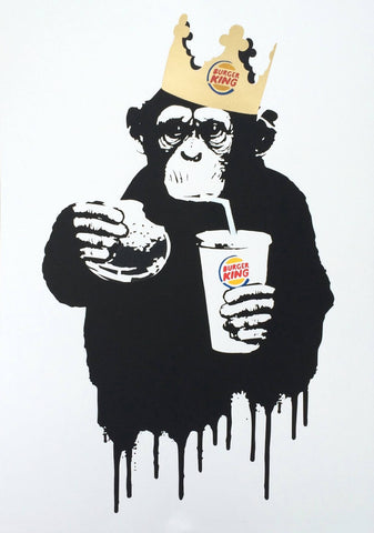 Thirsty Burger King - Banksy by Banksy