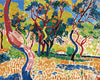 Trees in Collioure (Arbres à Collioure) - Andre Derain - Fauvism Art Masterpiece Painting - Art Prints