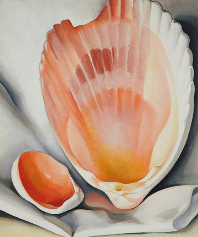Two Pink Shells by Georgia OKeeffe