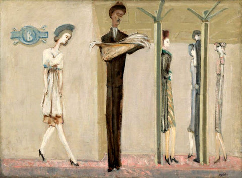 Underground Fantasy (Subway Series) - Mark Rothko – Early Works by Mark Rothko